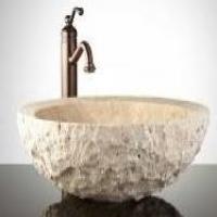 Traverten Patlatma Lavabo 