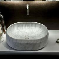 Oval Mermer Lavabo